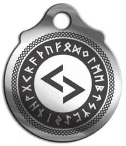 Амулет «Йер», (мед\сталь)